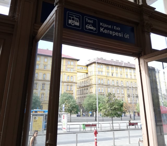 Keleti Budapest Train Station Kerepesi Ut Taxi stand