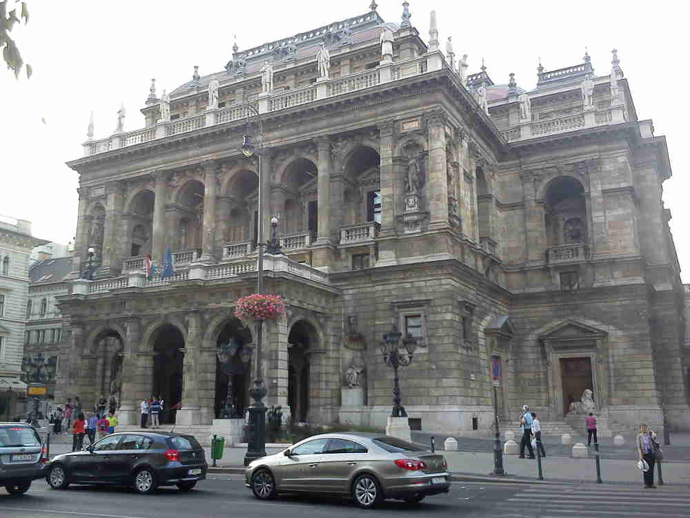 Opera House Budapest Hungary - Yellow Metro 1