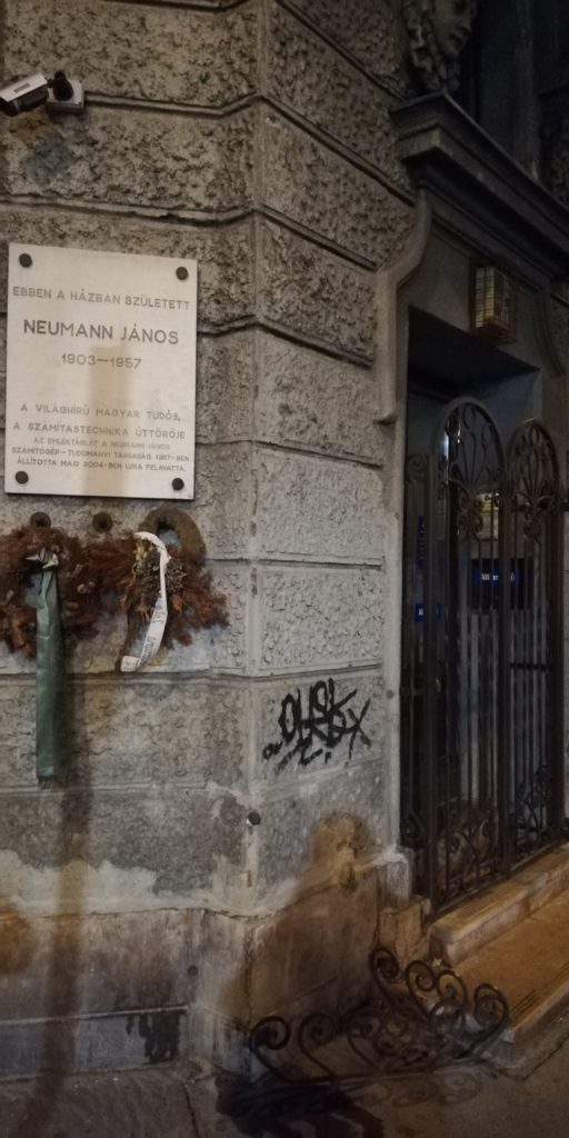 Jon Von Neumann birthplace - unique place to visit budapest Hungary