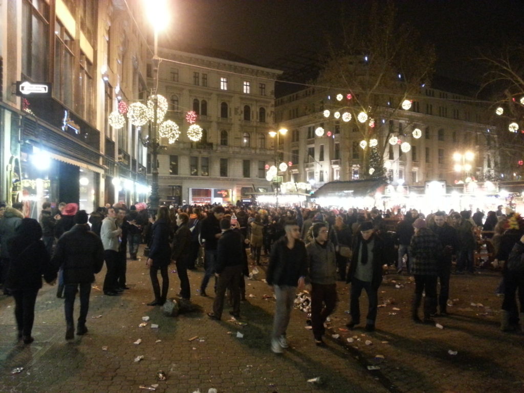 Where to watch fireworks in Budapest on New Year?