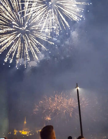 20 August Fireworks Budapest