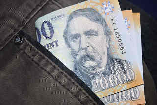 Hungarian forints Currency in Budapest for shopping