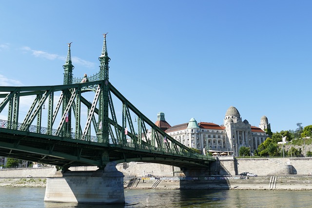 Liberty Bridge Budapest view