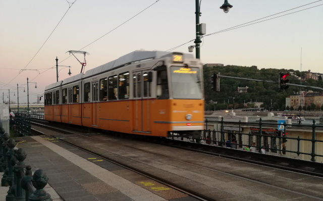 Tram 2 Budapest