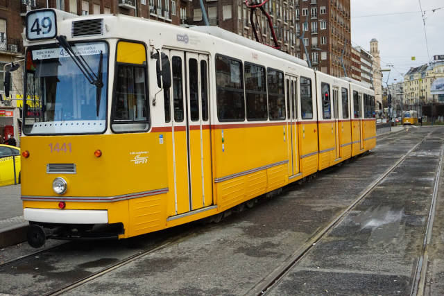 Tram 49 Budapest