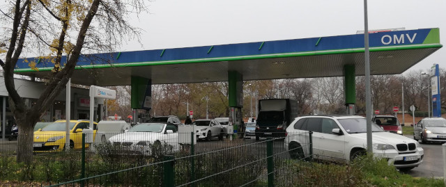 Fuel Station in Budapest