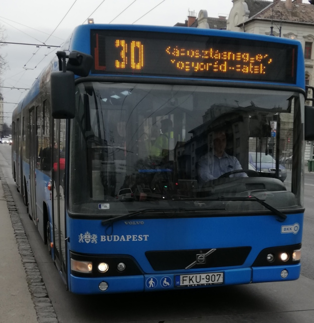 Bus in Budapest