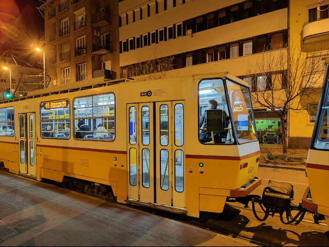 Tram 41 Budapest