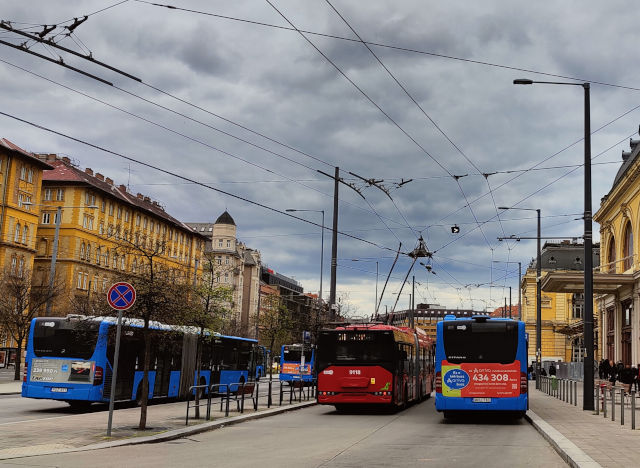 Buses in Budapest