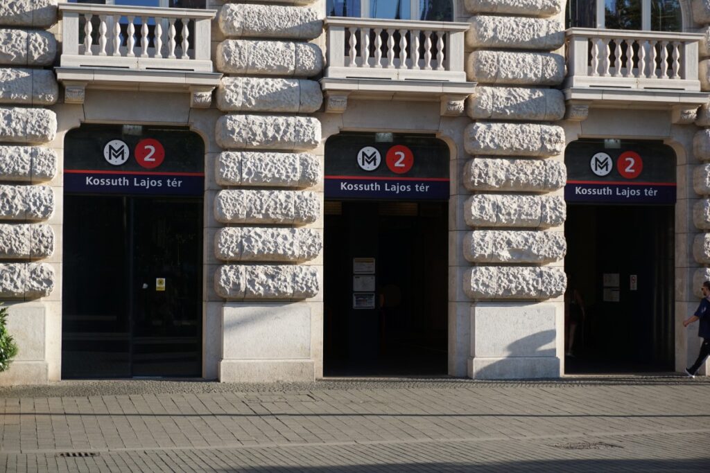 Budapest Parliament Metro Station