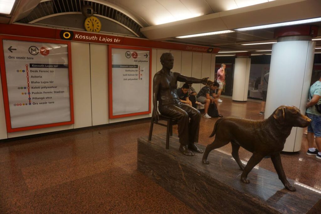 Metro Station near Hungarian Parliament