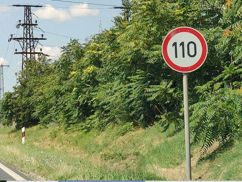 Speed limits in Hungary