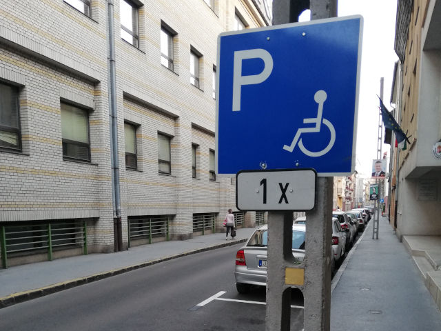 Budapest parking for special people