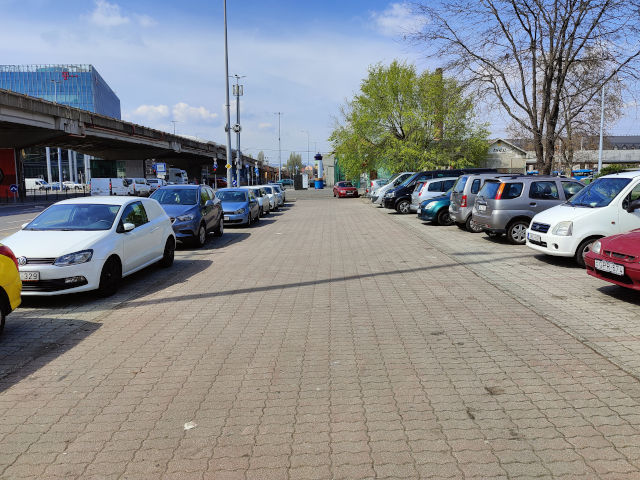 Free Parking Zone In Budapest