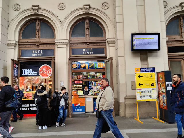 Budapest Keleti Shops Hungary