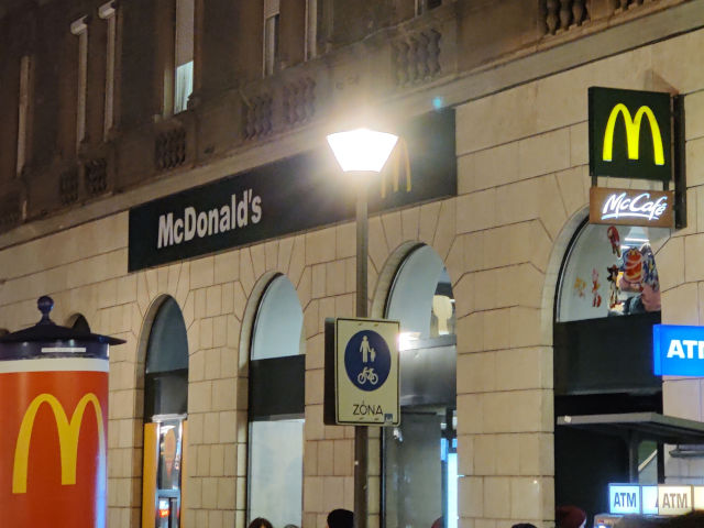 McDonalds Budapest Keleti Hungary